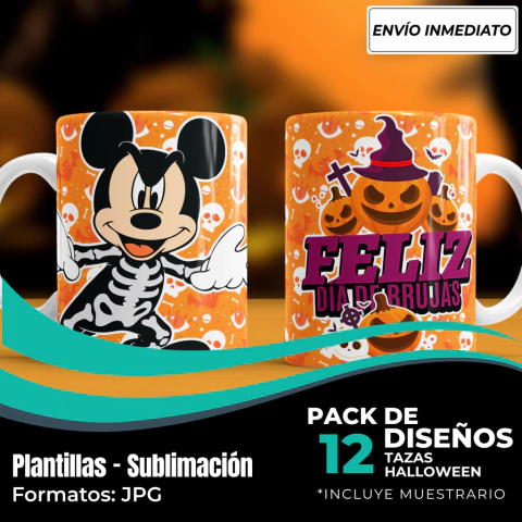 Diseños Tazas Halloween - Modelo 30