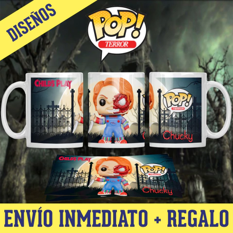 Plantillas Funkos Pop - Personajes de Terror