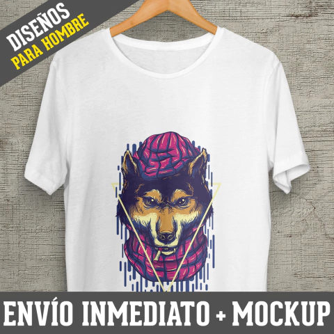 Diseños para Remeras Hombre- Modelo 11