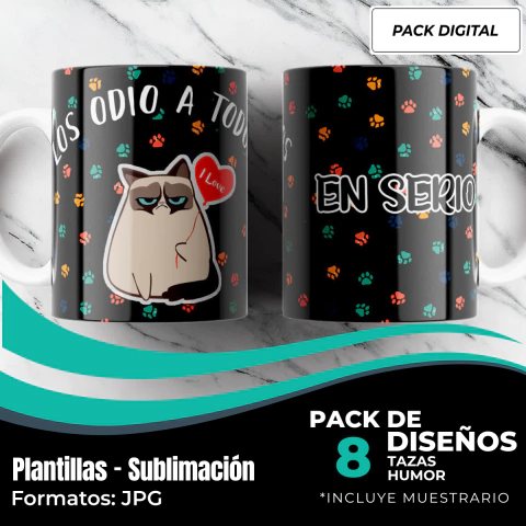 Diseños Tazas Humor - Modelo 2