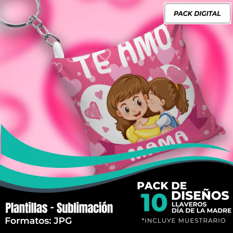 Diseños Llaveros Día de la Madre - Modelo 102