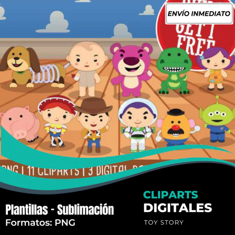 Cliparts Toy Story - Modelo 4