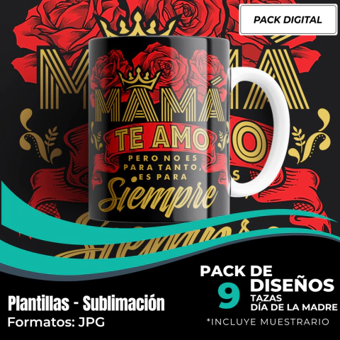 Diseños Tazas Día de la Madre - Modelo 98