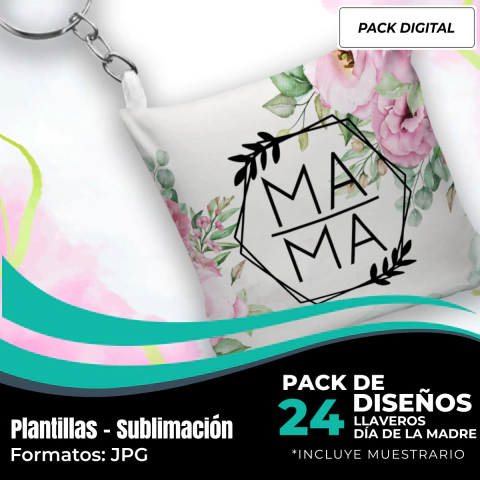 Diseños Llaveros Día de la Madre - Modelo 198