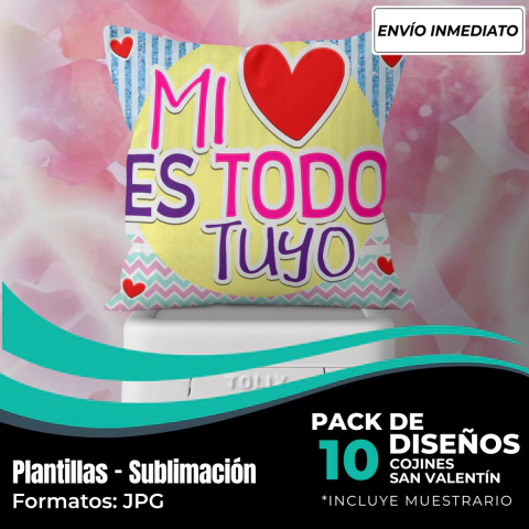 Especial San Valentín Cojines - Modelo 51