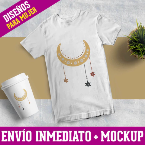 Diseños para Remeras Mujer - Modelo 48