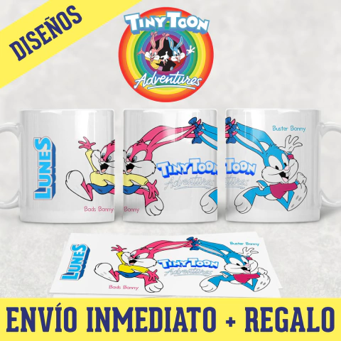Plantillas para Tazas - Tiny Toon