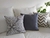 Almohadon Nordico Decorativo 40x40 - Arabezco Gris en internet