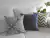 Almohadon Nordico Decorativo 40x40 - Arabezco Gris - tienda online