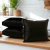 Pack x3 Almohadones Ecocuero Sillon 50x50 Negro - comprar online