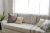 Manta Cubre Sillon Rustica Colcha Cubre Cama 220x150 cm Gris raya blanca - tienda online