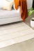 Alfombra Rustica Algodon Pesado 150x130 Cm Premium - Raya beige en internet