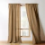 Cortina Gasa Premium dos paños - Cubre 280x210 - Ocre