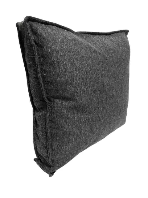 Almohadon Chenille Algarrobo 60x60x10 Gris oscuro