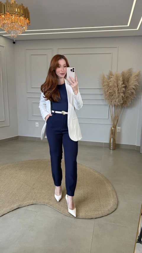 Body Clara Manga Longa