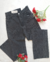 Jean wide leg wild gris - comprar online