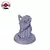 Miniatura 3D de Resina - Clérigo con mangual