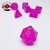 Set de Dados Artesanales - Diamante Rosa - buy online