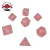 Set de Dados Artesanales - Rose Quartz