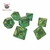 Set de Dados Artesanales - Elvish Green