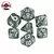 Set de dados metálicos - Piedra Typo Blanca - comprar online