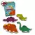 Rompecabezas 3 y 4 piezas - Dinos en internet