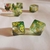 Set de Dados Artesanales - Snake Warlock - Dados En Mano