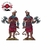 Miniatura de Cartulina Doble Faz - Héroe o Enemigo - Bárbaro Tiefling