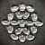 Quartzo Cristal Oval 14mm