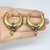 Brinco Brass Indiano 26