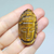 Kuan Yin Talhado em Olho de Tigre 4,1cm