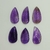 Lote Folhas de Ametista 17-19mm
