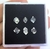 Lote Quartzo "Diamante" Herkimer 5-6mm