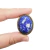 Lápis Lazuli em Brass 3cm