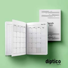 Agenda Semanal Minimal - Semana a la vista // consultar plazos - comprar online