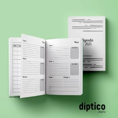 Agenda Semanal Minimal - Semana a la vista // consultar plazos