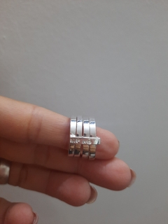 Anillos cinta unidos - MP Joyas