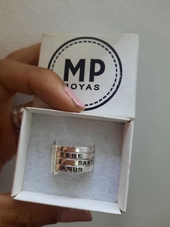 Anillos cinta unidos - tienda online