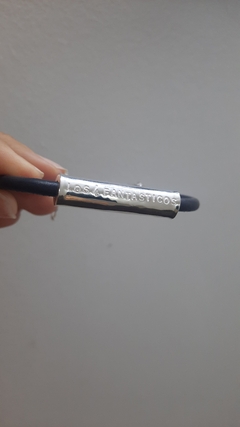 Pulsera de cuero mediano con dona ancha