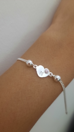 Pulsera Espejito con piedra