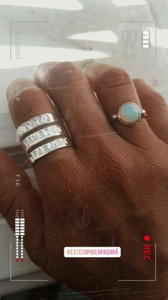 ANILLO TRIPLE PERSONALIZADO en internet