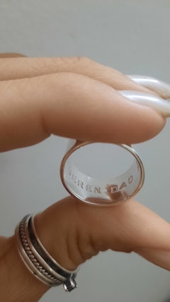 Anillo cinta ancho 11mm en internet