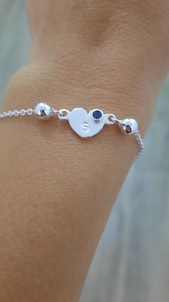 Pulsera Espejito con piedra en internet
