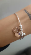 Pulsera Amores con piedra