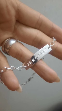 Pulsera identidad gruesa - comprar online