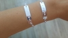Pulsera identidad gruesa