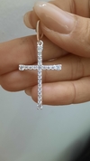 Dije cruz cubic grande