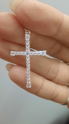 Dije cruz cubic grande - comprar online