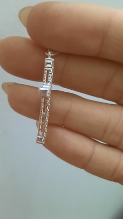 Dije cruz cubic grande - MP Joyas