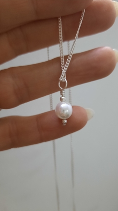 Dije perla Maria - comprar online